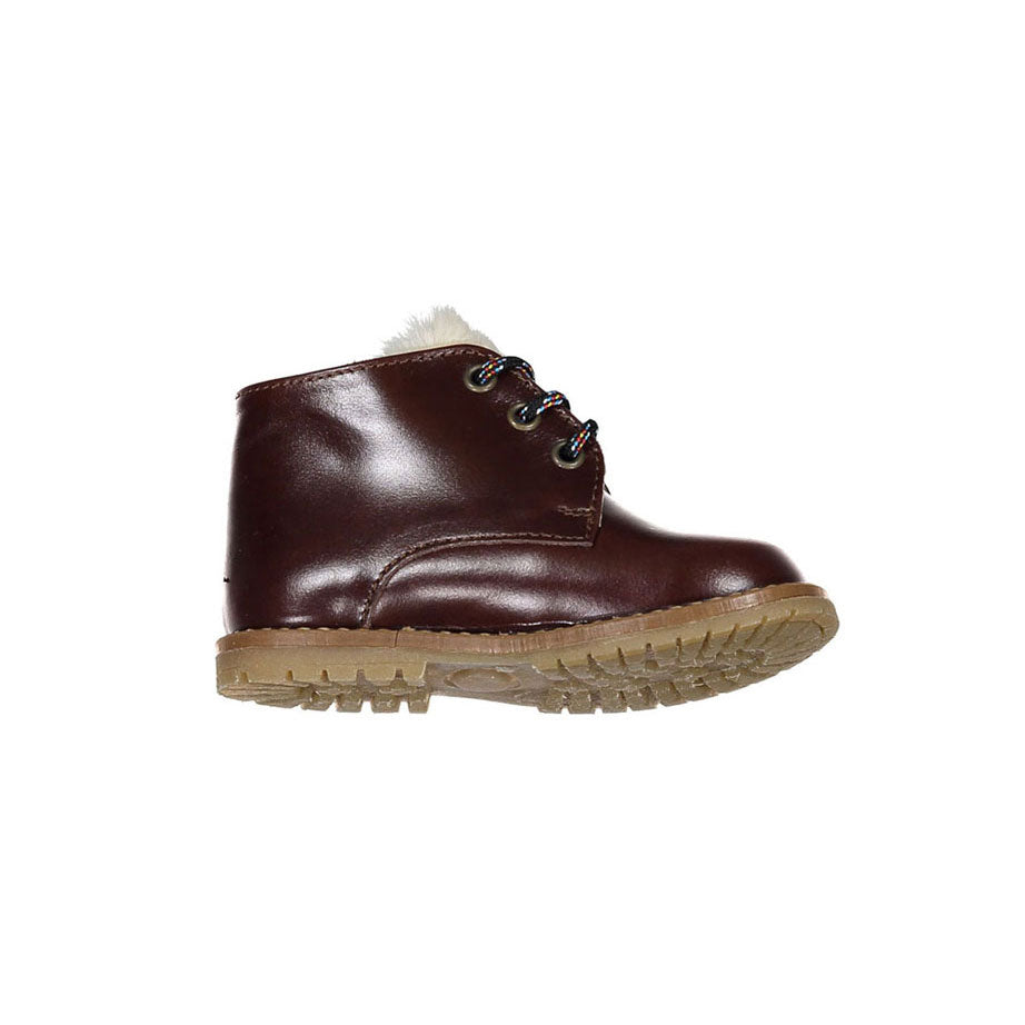 Bonpoint Light Cocoa Leather Litwood Bootie