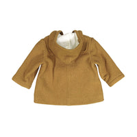Bonpoint Light Khaki Wool Baby Timo Coat