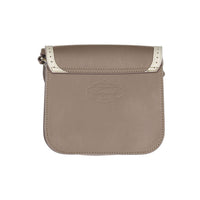 Bonpoint Taupe Leather Side Bag