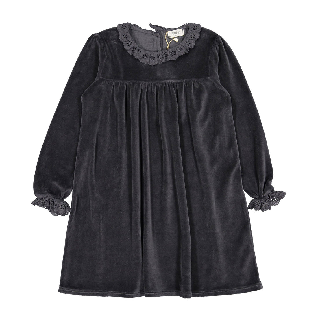 Buho Antracite Velvet USA Dress