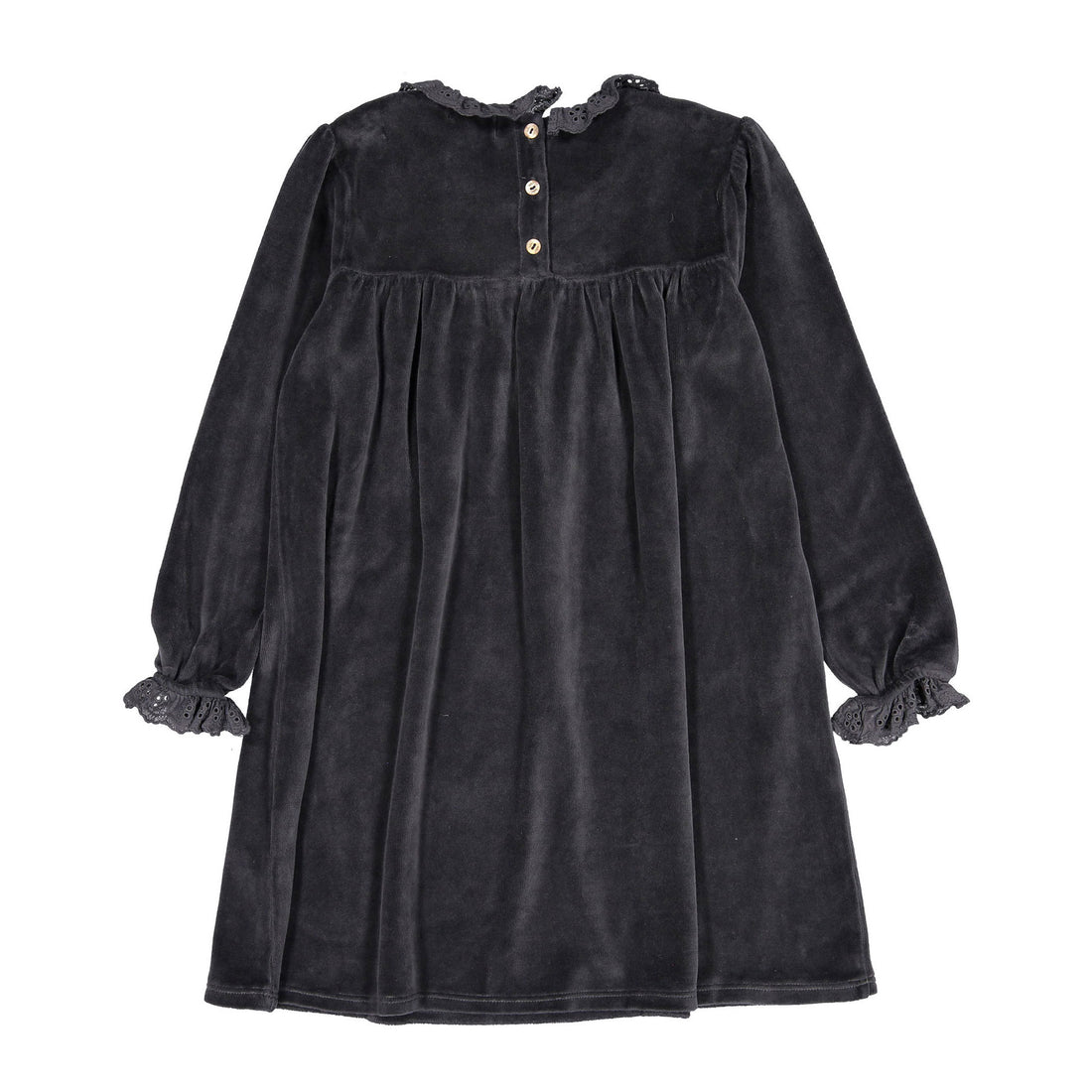 Buho Antracite Velvet USA Dress