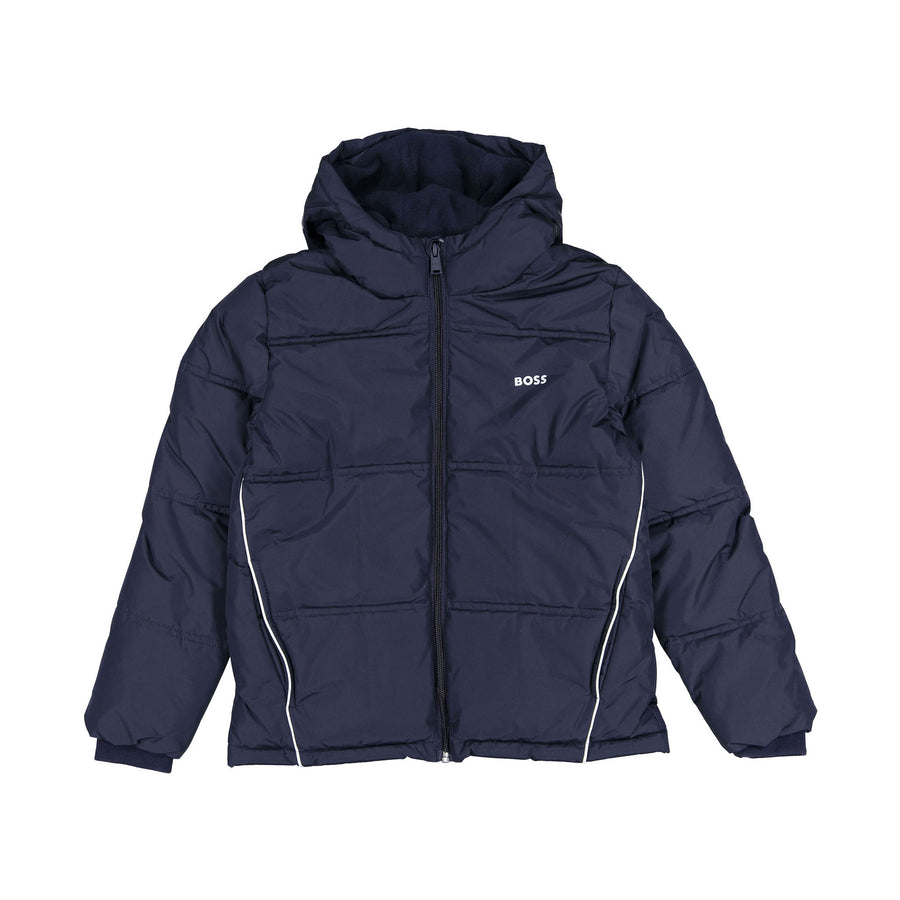 Hugo Boss Navy Puffer Jacket