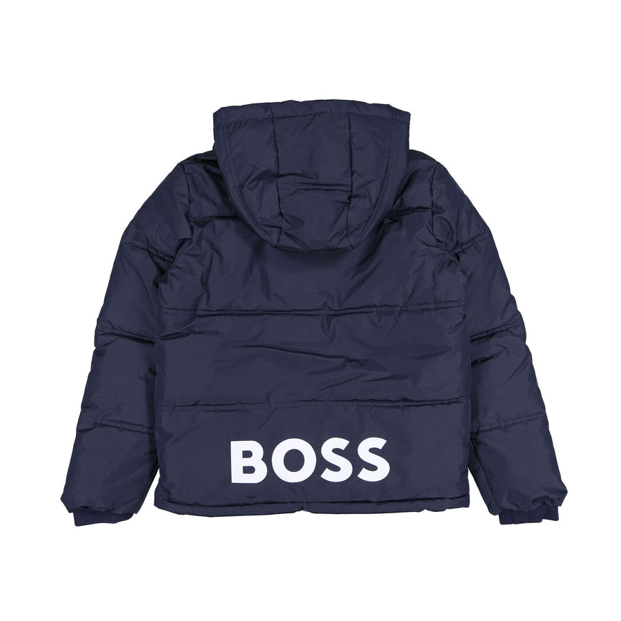 Hugo Boss Navy Puffer Jacket