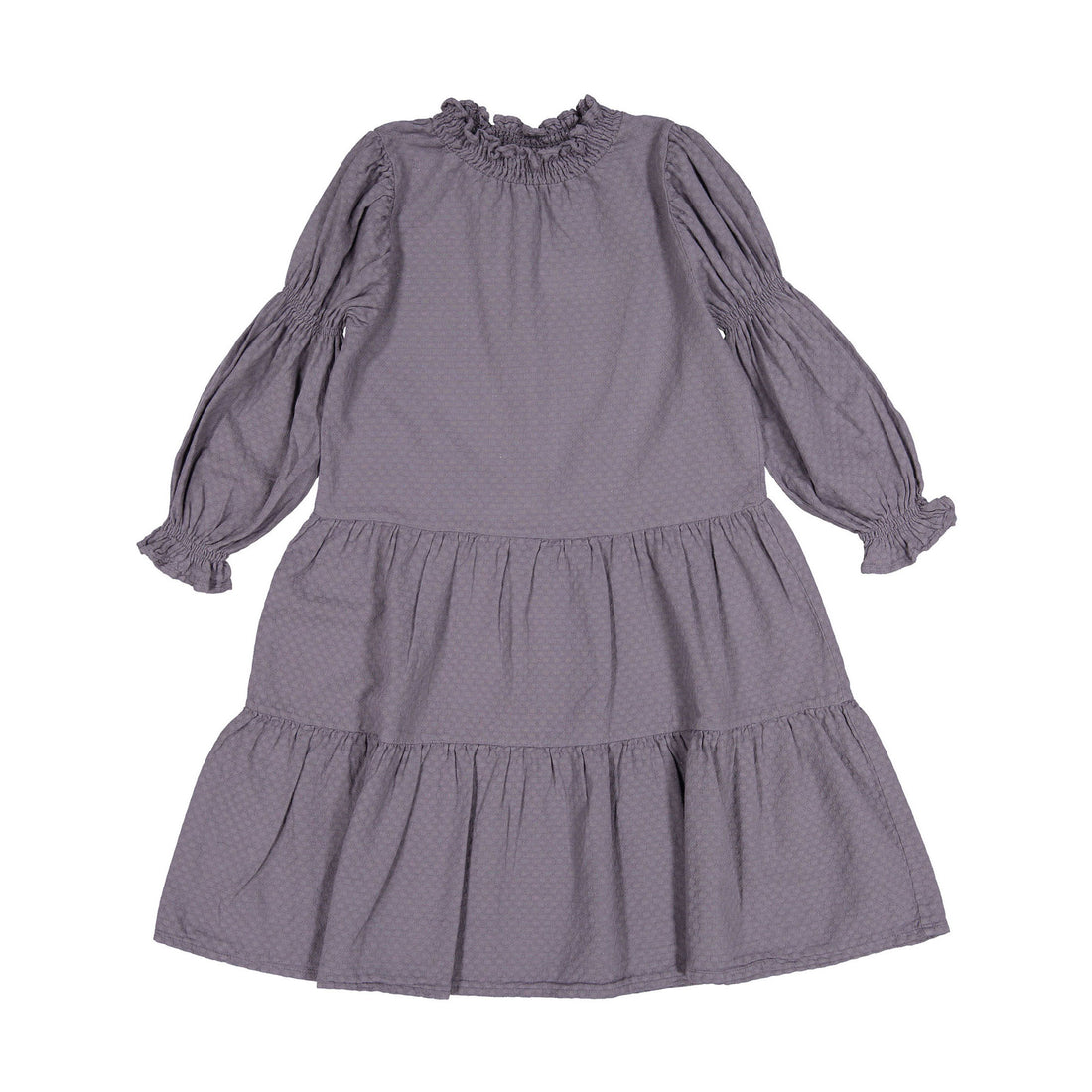 The New Society Plum Brigitte Dress