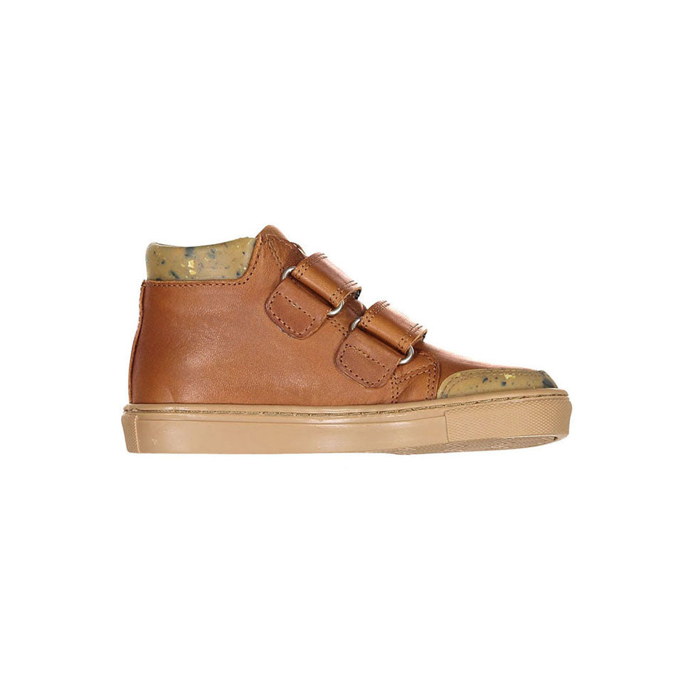 Petit Nord Cognac confetti Sneaker