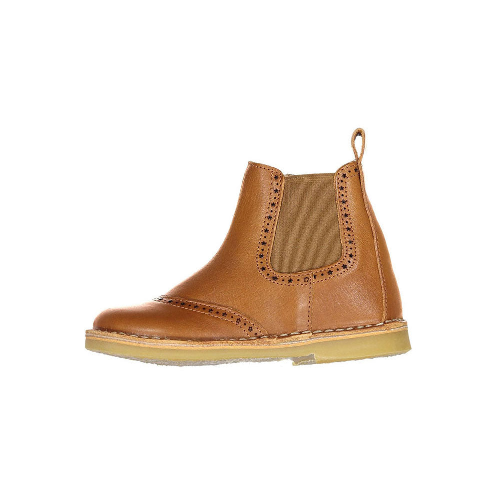 Petit Nord Cognac Ankle Boot Stars