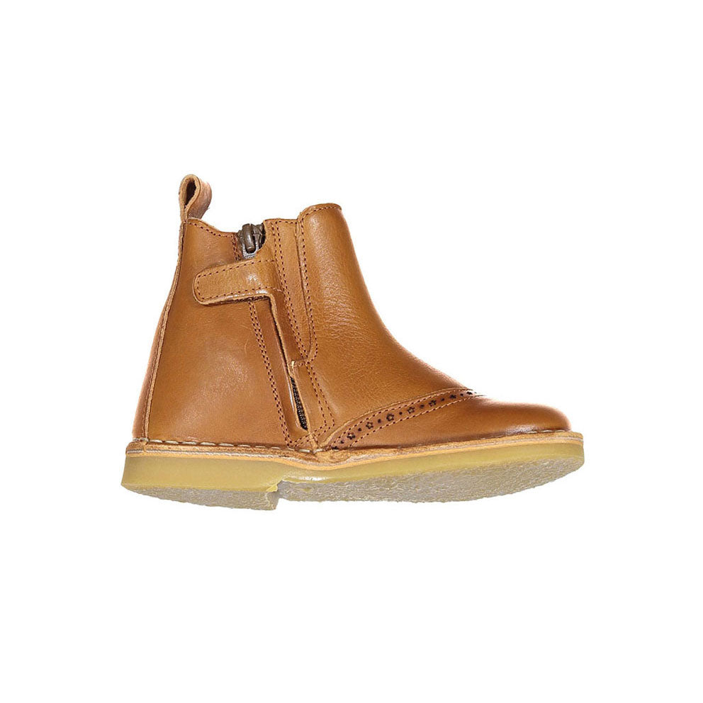 Petit Nord Cognac Ankle Boot Stars
