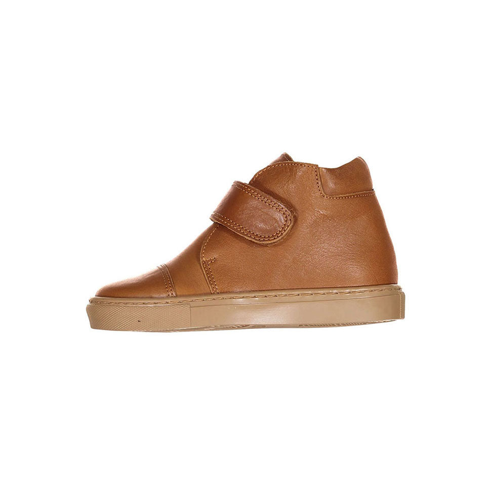 Petit Nord Cognac Kicks with Velcro