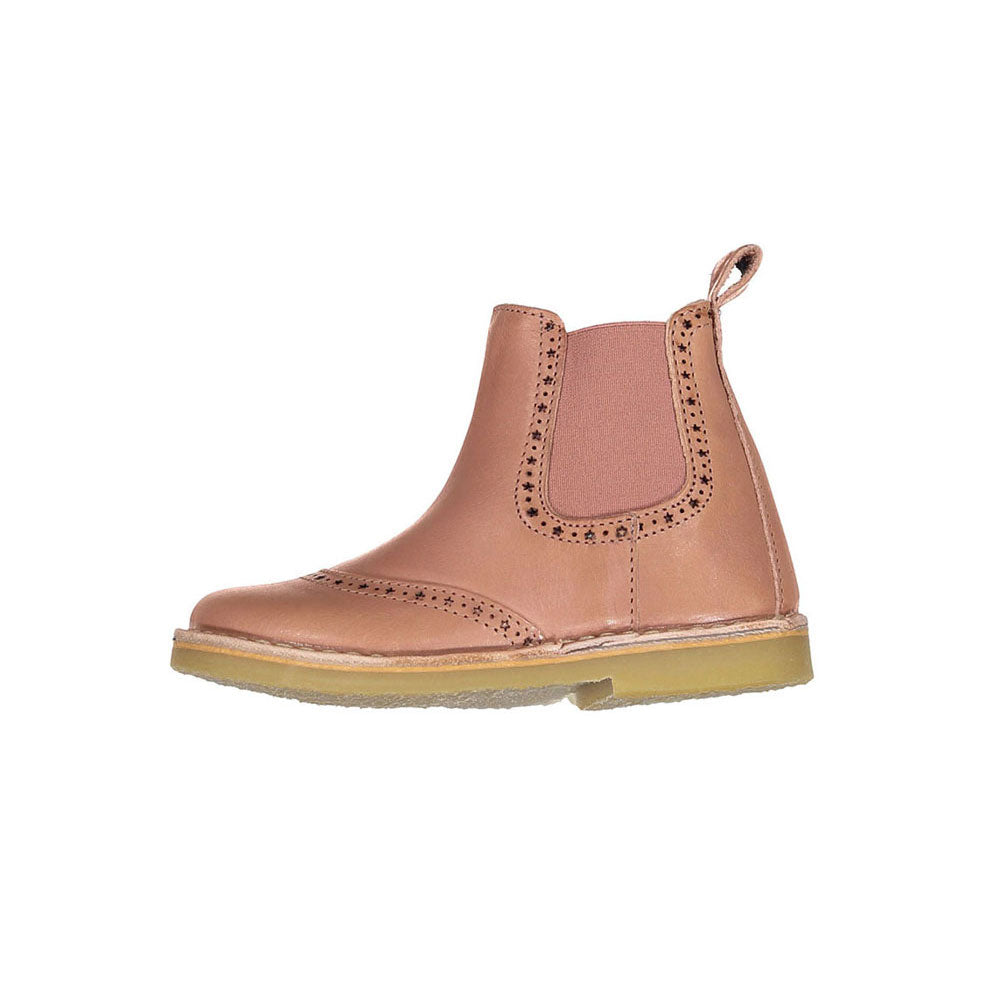 Petit Nord Old rose Ankle Boot Stars