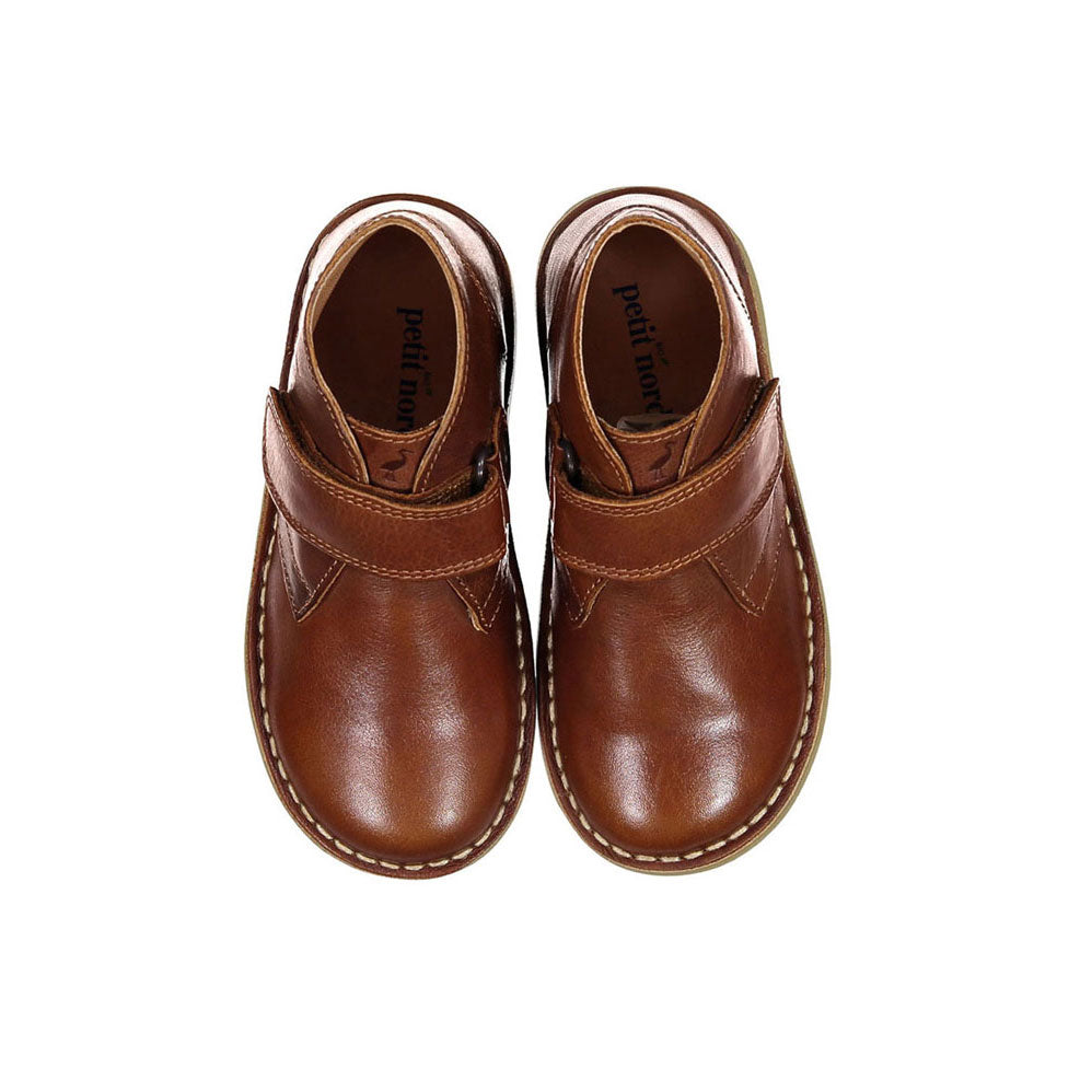 Petit Nord Hazelnut Desert Boot with Velcro