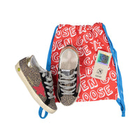 Golden Goose Beige Brown Leopard Super Star Sneakers
