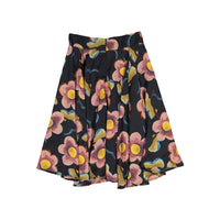Ava and Lu Big Flowers Silky Skirt
