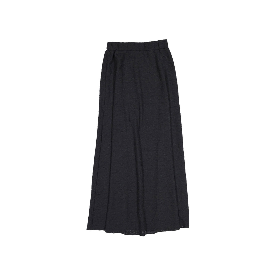 Ava and Lu Black Detailed Maxi Skirt