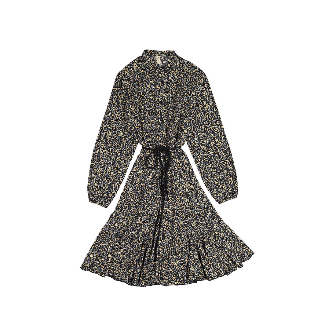 Ava and Lu Floral Rope Belt Dress
