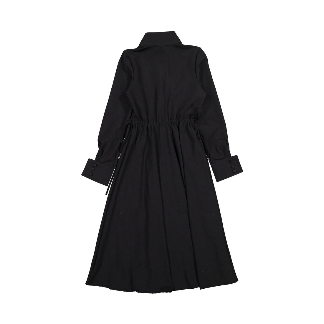 Venera Arapu Black Circle Shirt Dress