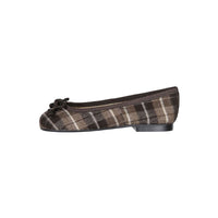 Papanatas Brown Plaid Ballet Flat