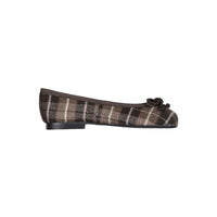 Papanatas Brown Plaid Ballet Flat