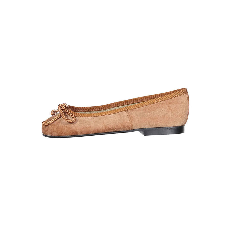Papanatas Skin Velvet Ballet Flat