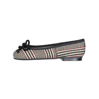 Papanatas Black Plaid Ballet Flat