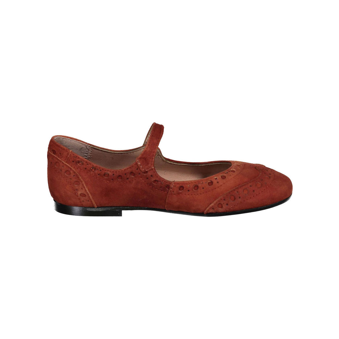 Papanatas Autumn Suede Wingtip Mary Janes