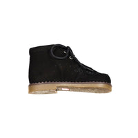 Papanatas Black Suede Moc Baby Bootie
