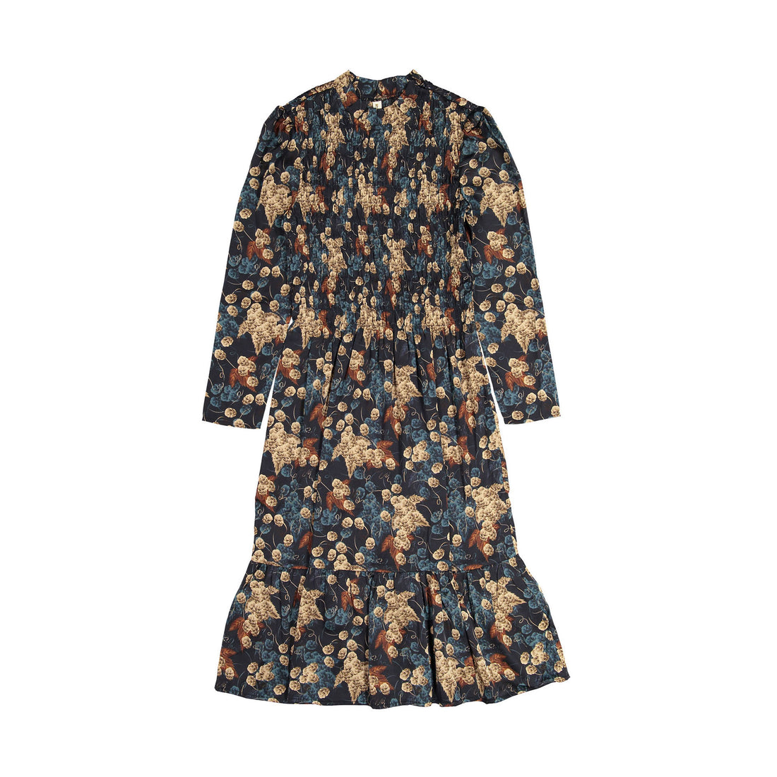 Ava and Lu Autumn Floral Smocked Dress