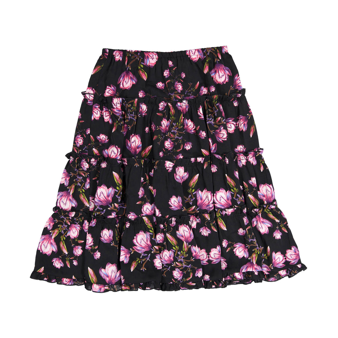 Ava and Lu Purple Roses All Over Skirt