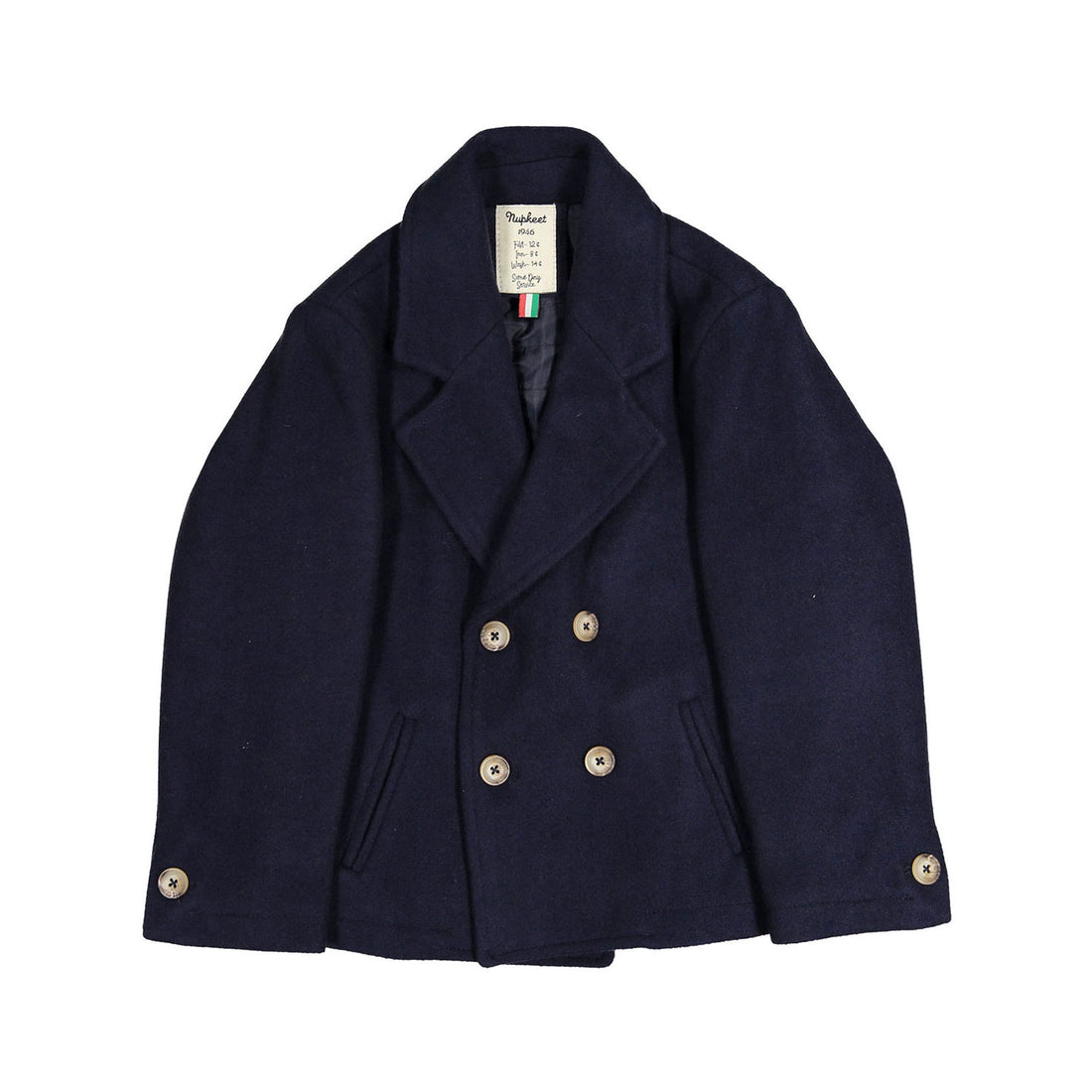 Nupkeet Double Breasted Tiziano Peacoat