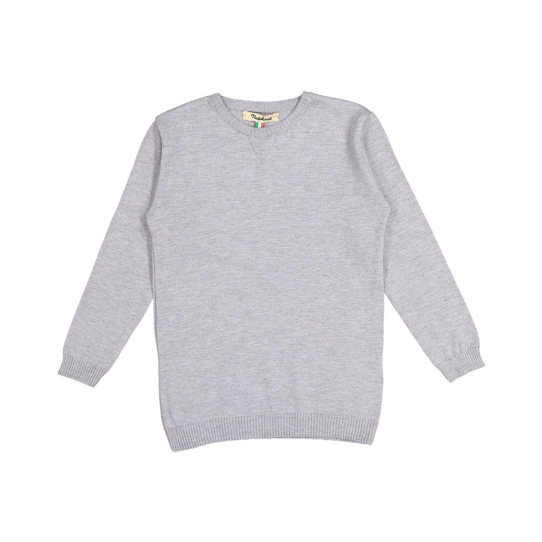 Nupkeet Grey Lucio Knit Pullover