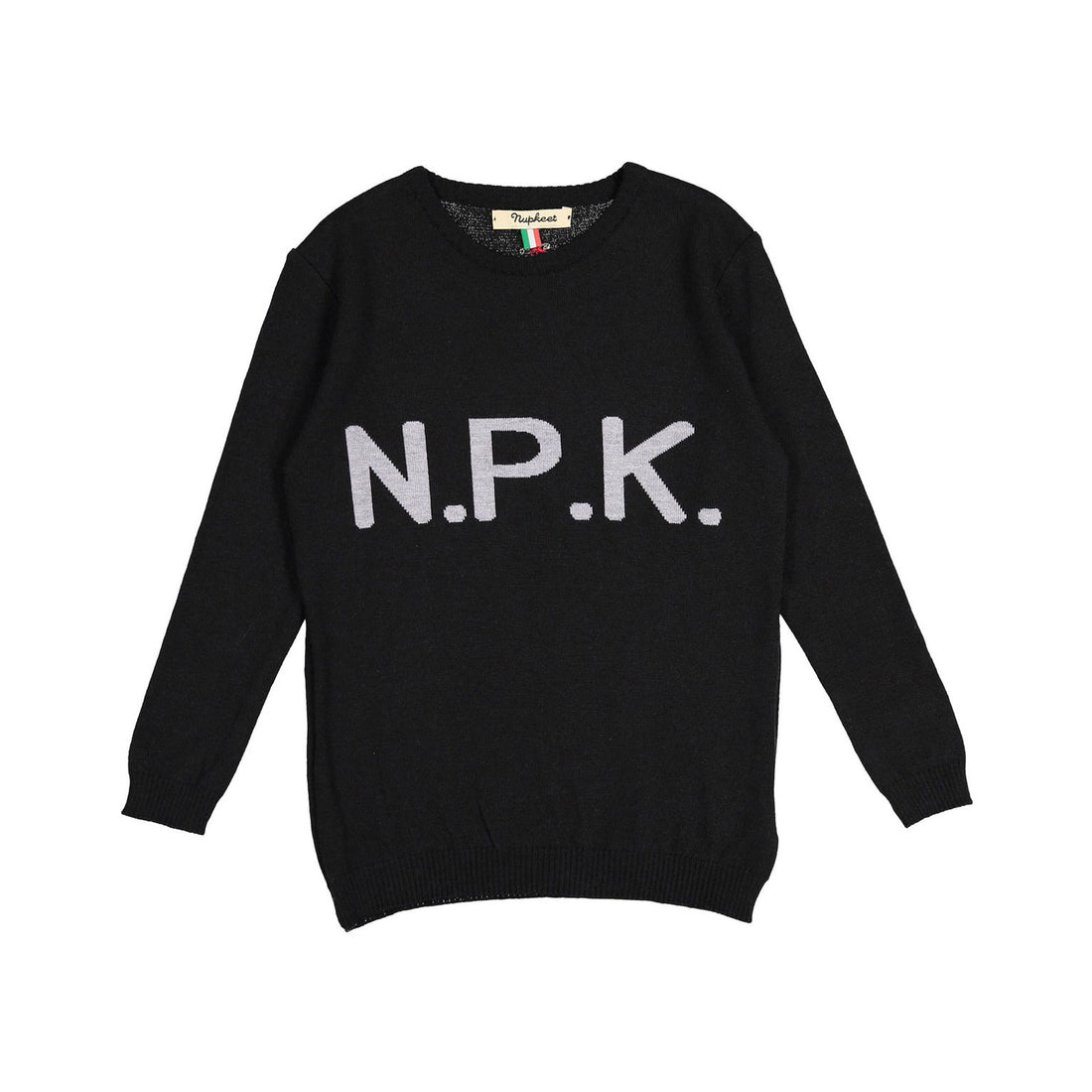 Nupkeet Black Aurelio Knitted Pullover
