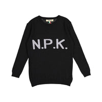 Nupkeet Black Aurelio Knitted Pullover