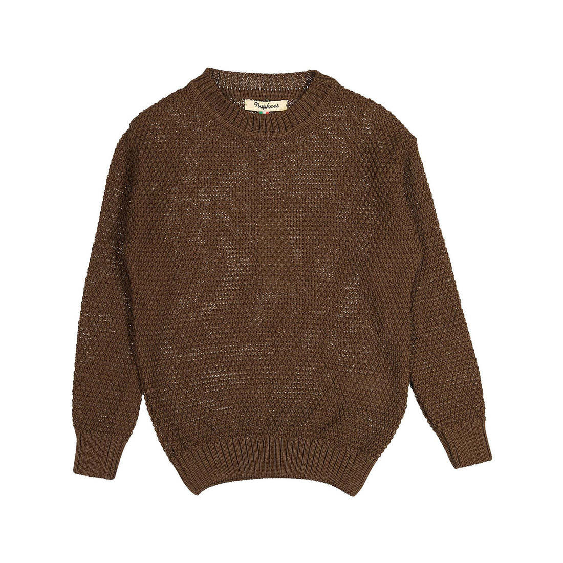 Nupkeet Brown Antonio Knit Pullover