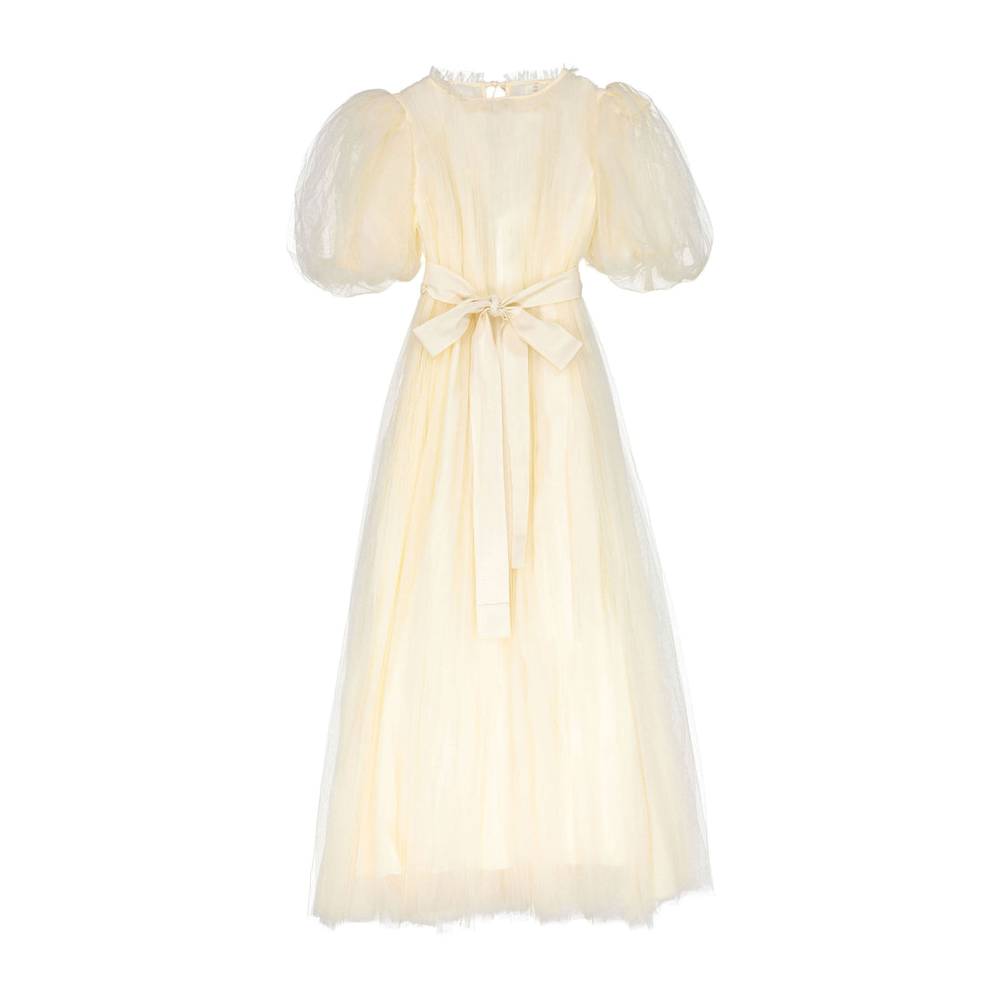 Tia Cibani Opal Crush Pleated Smocked Maxi Dress