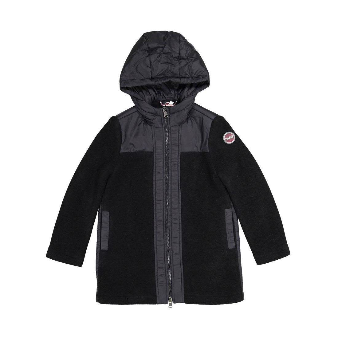 Colmar Black Mid Length Thermo Coat