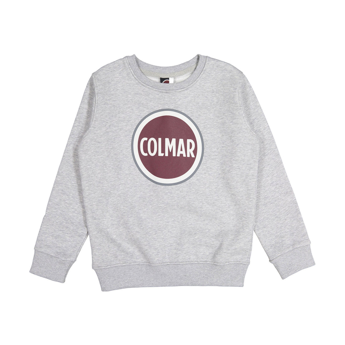 Colmar Grey Melange Logo Pullover