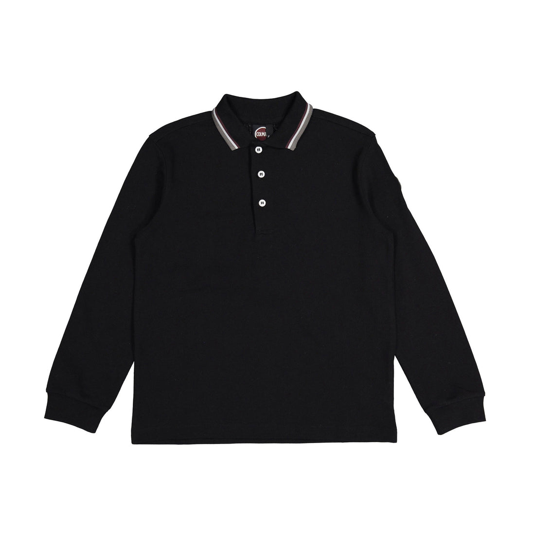 Colmar Black  Long Sleeve Polo