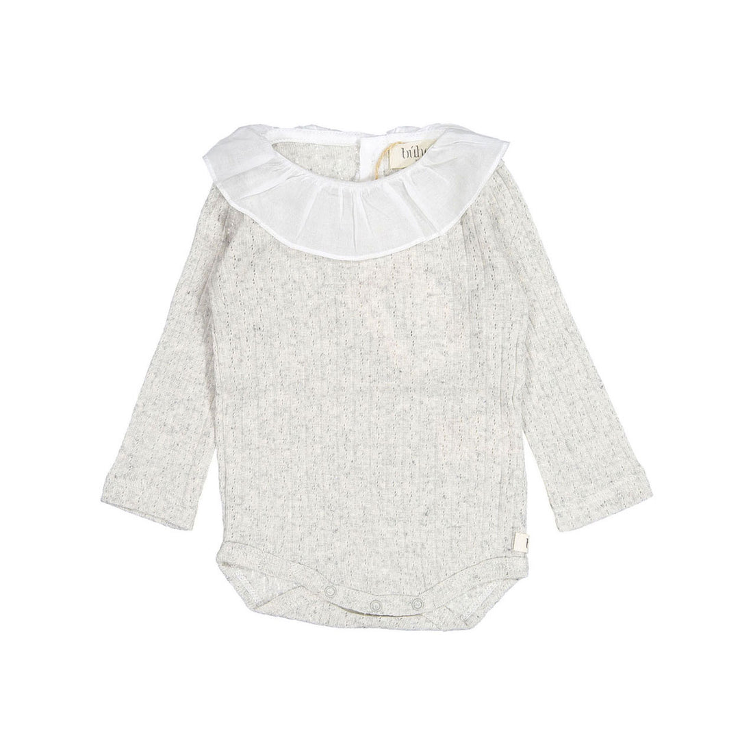 Buho Grey NB Fancy Rib Body