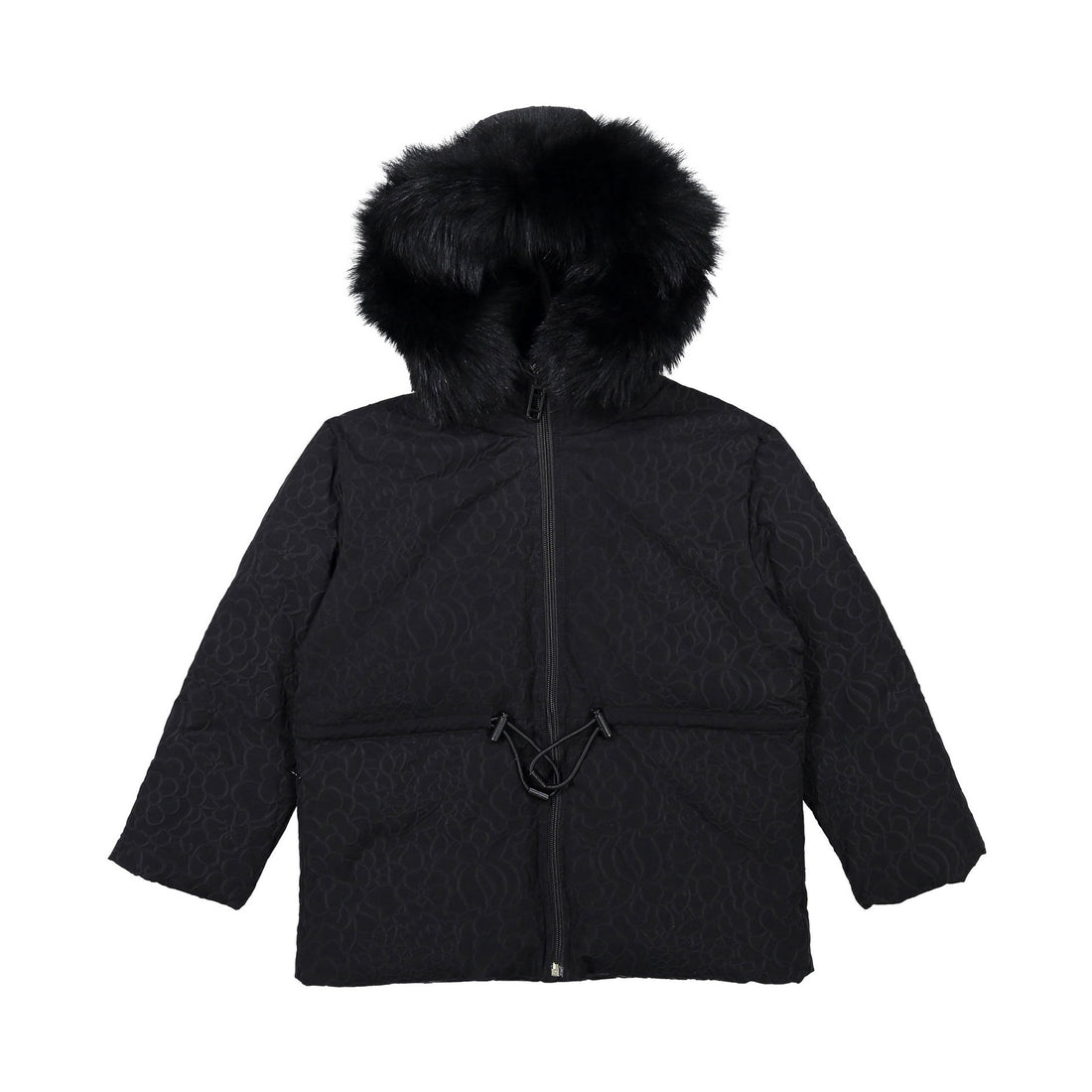 Pamplemousse Embossed Floral Mia Coat