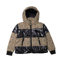 Vierra Rose Shiny Black & Leopard Vida Fun Jacket