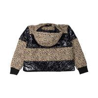 Vierra Rose Shiny Black & Leopard Vida Fun Jacket