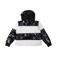 Vierra Rose Shiny Black & Snow Leopard Vida Fun Jacket