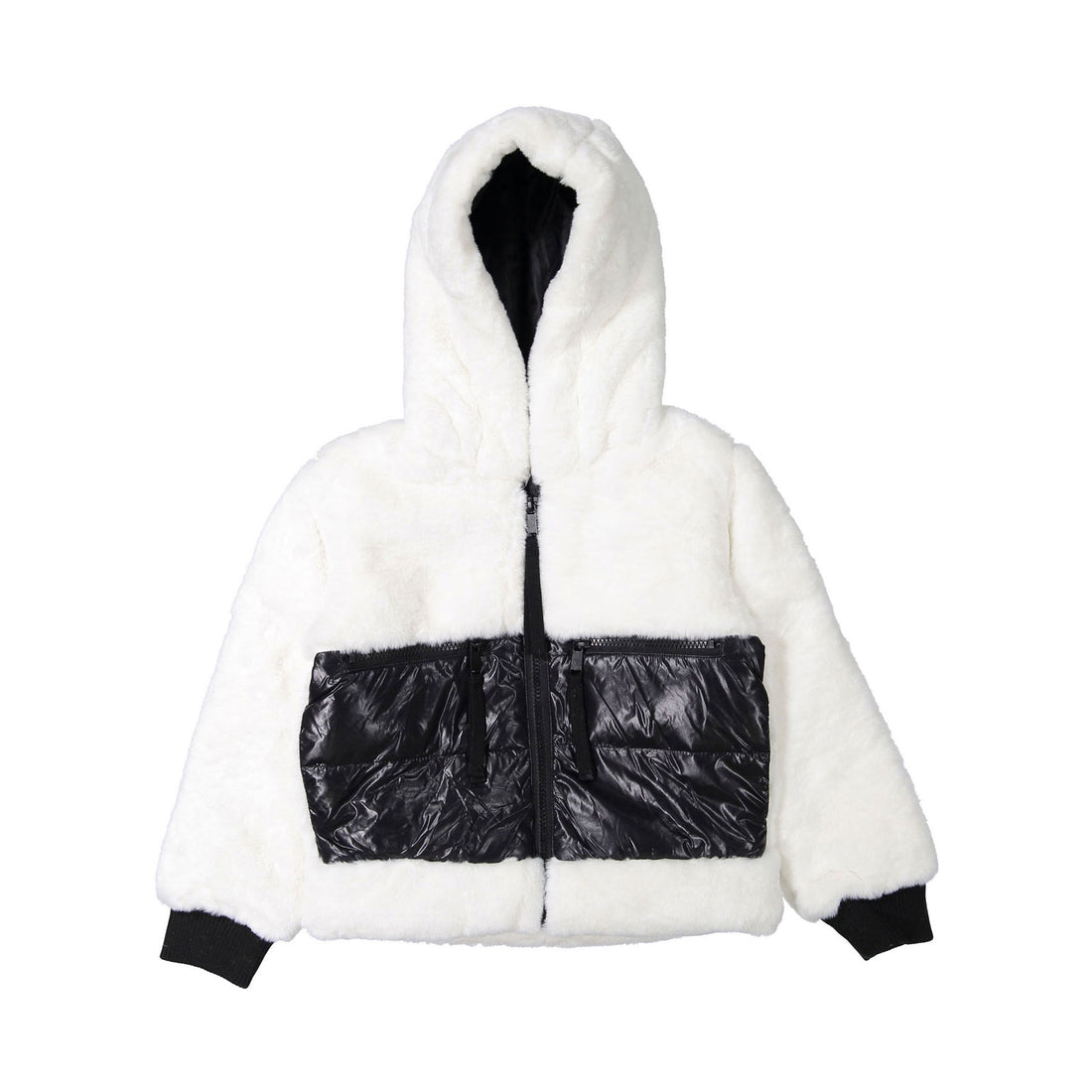 Vierra Rose Black & White Freeze Me Jacket