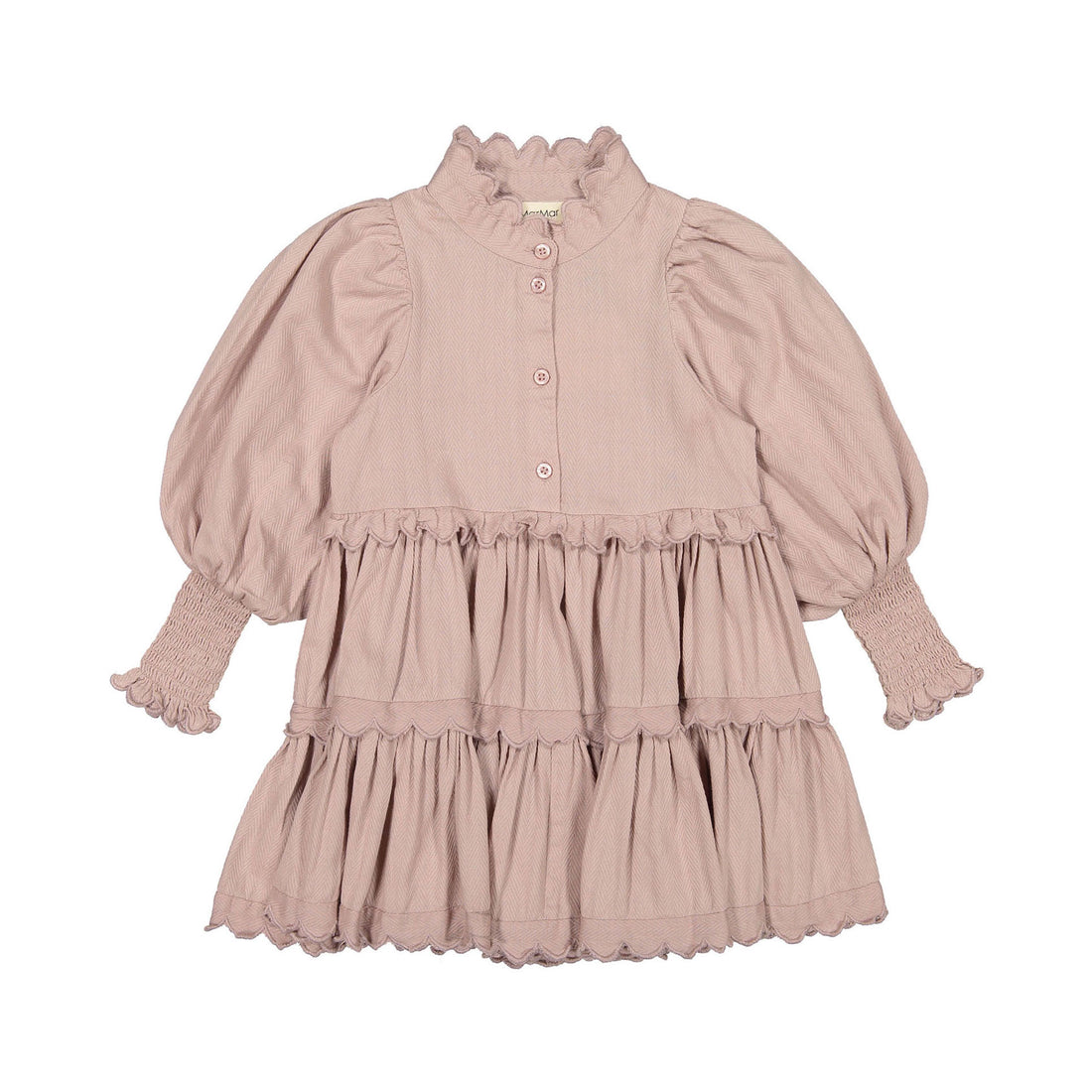 MarMar Copenhagen Blackberry Cream Dela Long Dress