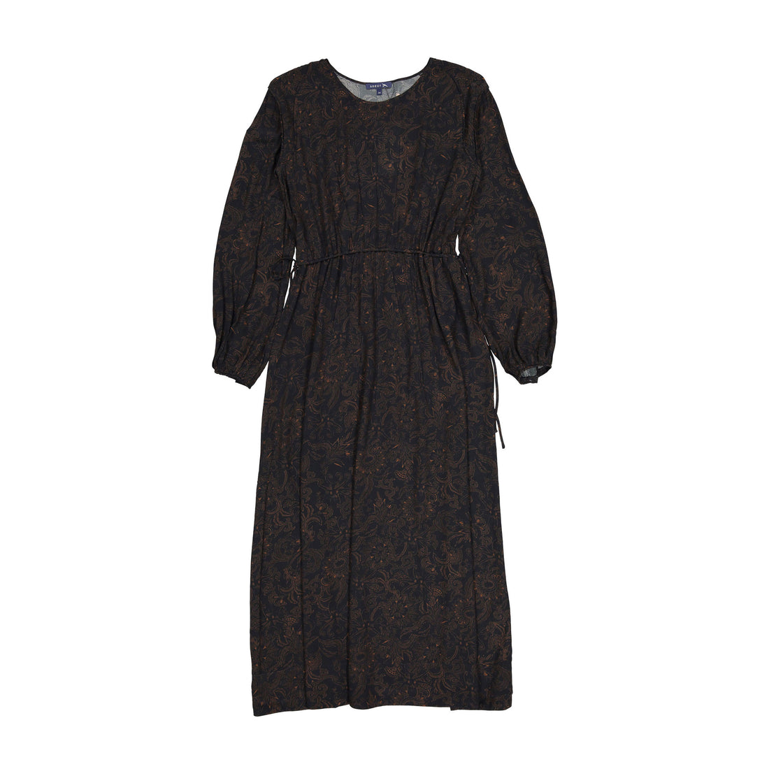 Soeur Hazelnut Printed Dress