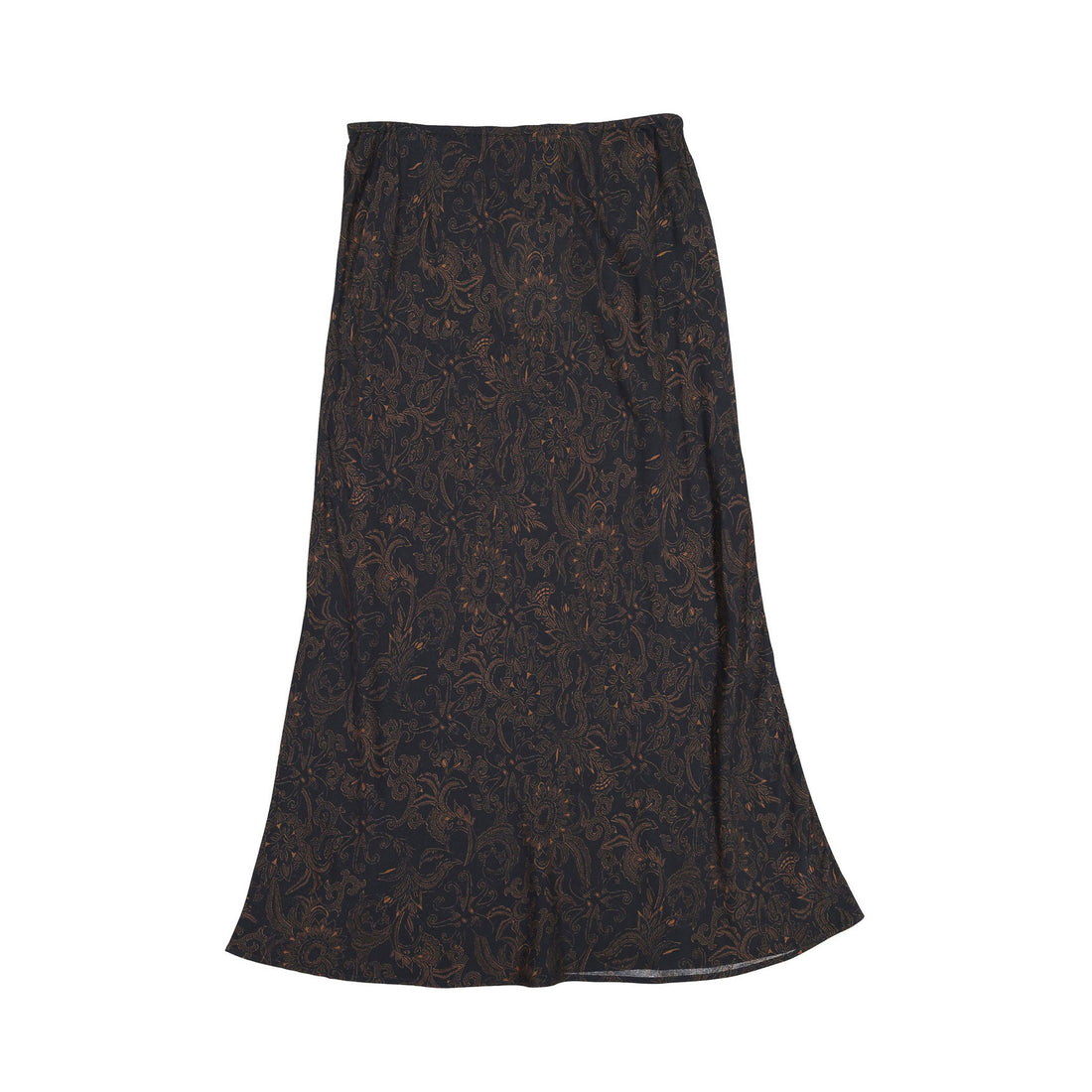 Soeur Hazelnut Printed Skirt