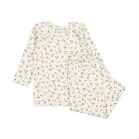 Bonpoint Ecru Print Baby Timi Legging Set