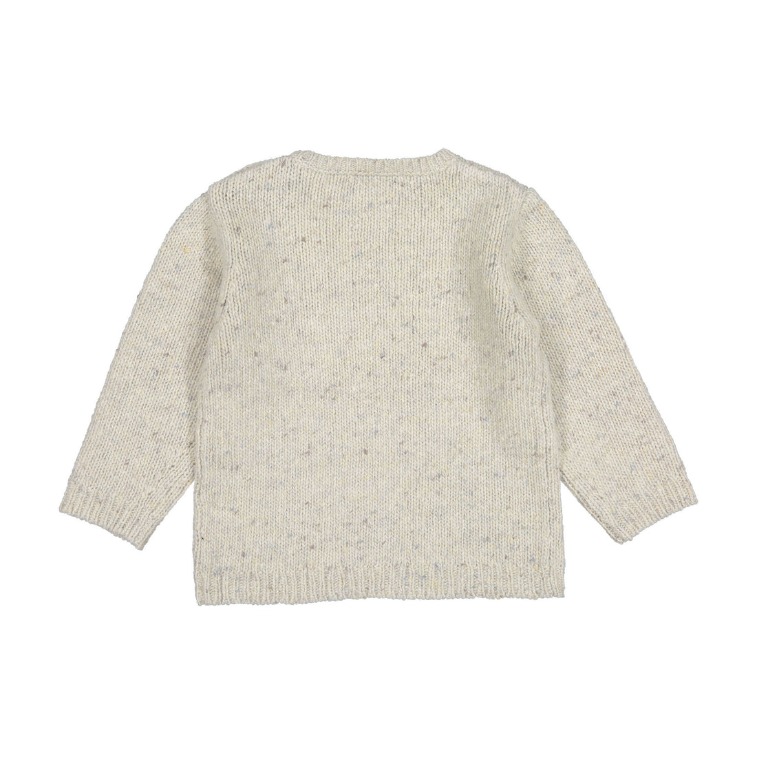 Bonpoint Light Grey Bear Blumaro Baby Pullover