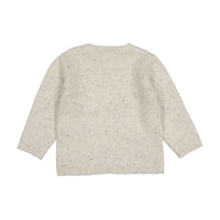 Bonpoint Light Grey Bear Blumaro Baby Pullover