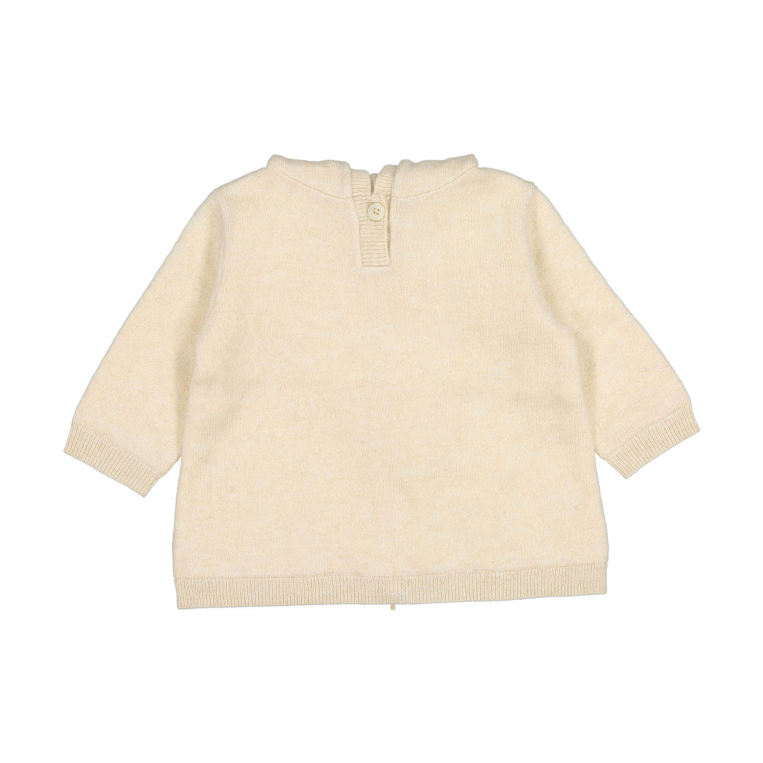 Bonpoint Naturel Cashmere Baby Sweater