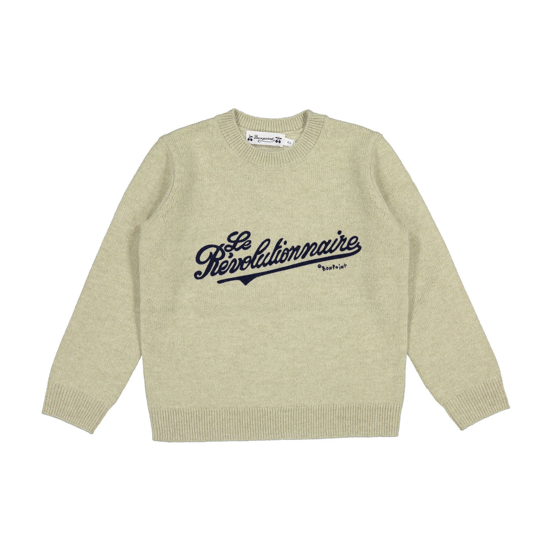 Bonpoint Almond Le Revolutionnaire Bingo Knit Pullover